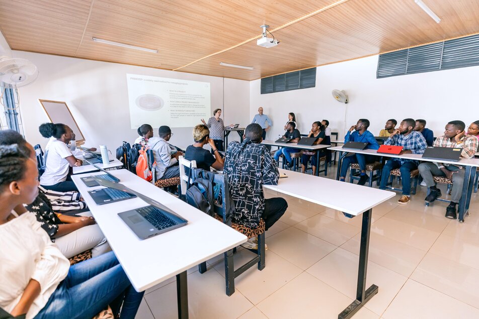 We're dedicated to advancing skills in project, product, and IT service management for Africa's digital transformation. Through entrepreneurship development, we prepare Africa's Change Makers to drive sustainable economic growth in their countries.